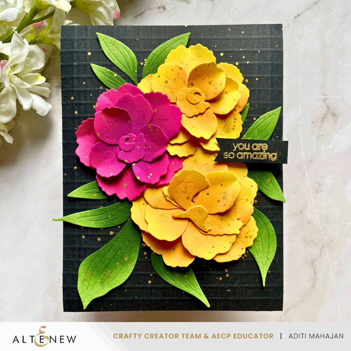 Altenew Craft-a-Flower: Carnation Layering Die Set