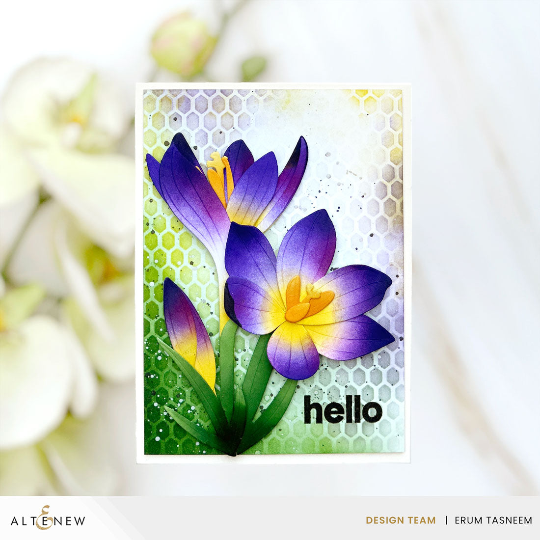 Altenew Craft-a-Flower: Crocus Layering Die Set