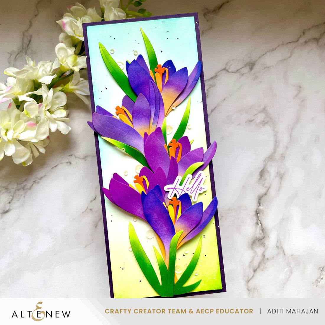 Altenew Craft-a-Flower: Crocus Layering Die Set