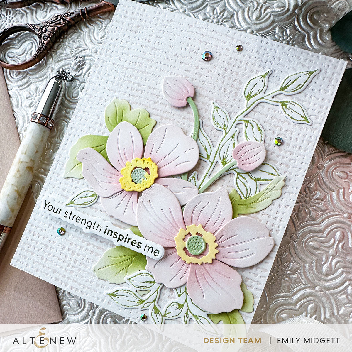 Altenew Craft-a-Flower: Japanese Anemone Layering Die Set