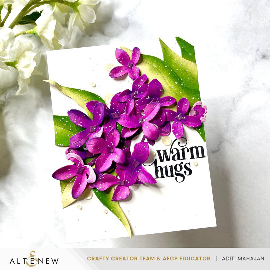 Altenew Craft-A-Flower: Lilac Layering Die Set