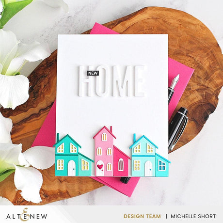 Altenew Creative Cuts: Cozy Homes Layering Die Set