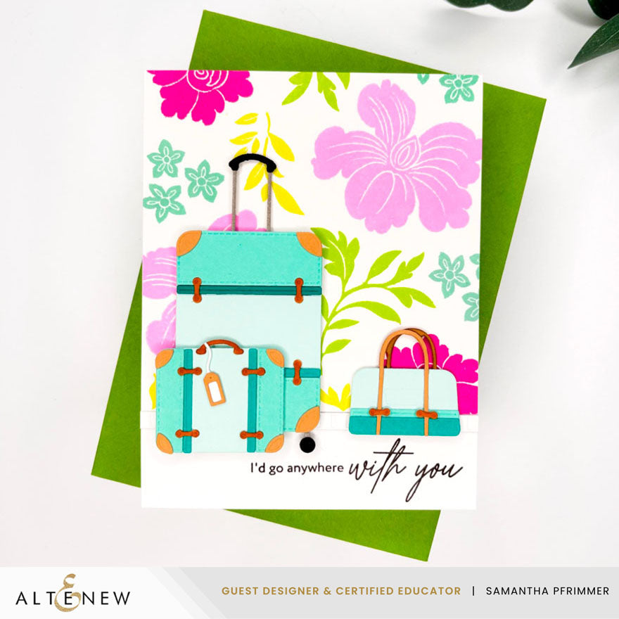 Altenew Creative Cuts: Pack Your Bags Layering Die Set