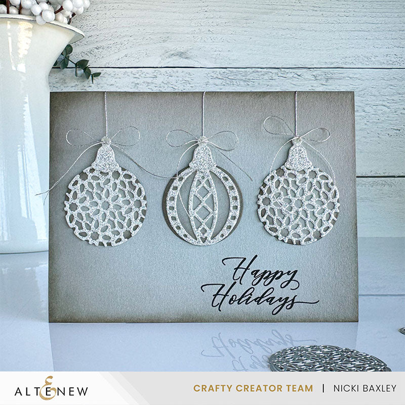 Altenew Festive Ornaments Layering Die Set