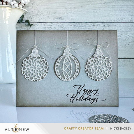 Altenew Festive Ornaments Layering Die Set