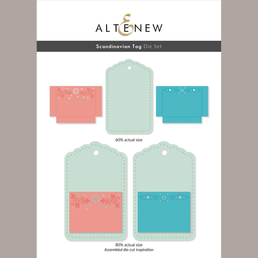 Altenew Scandinavian Tag Die Set
