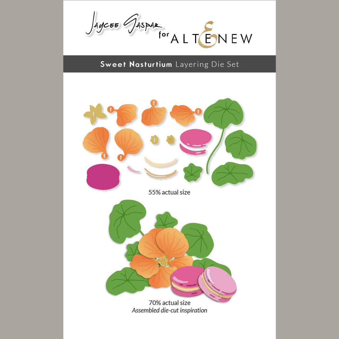 Altenew Sweet Nasturtium Layering Die Set