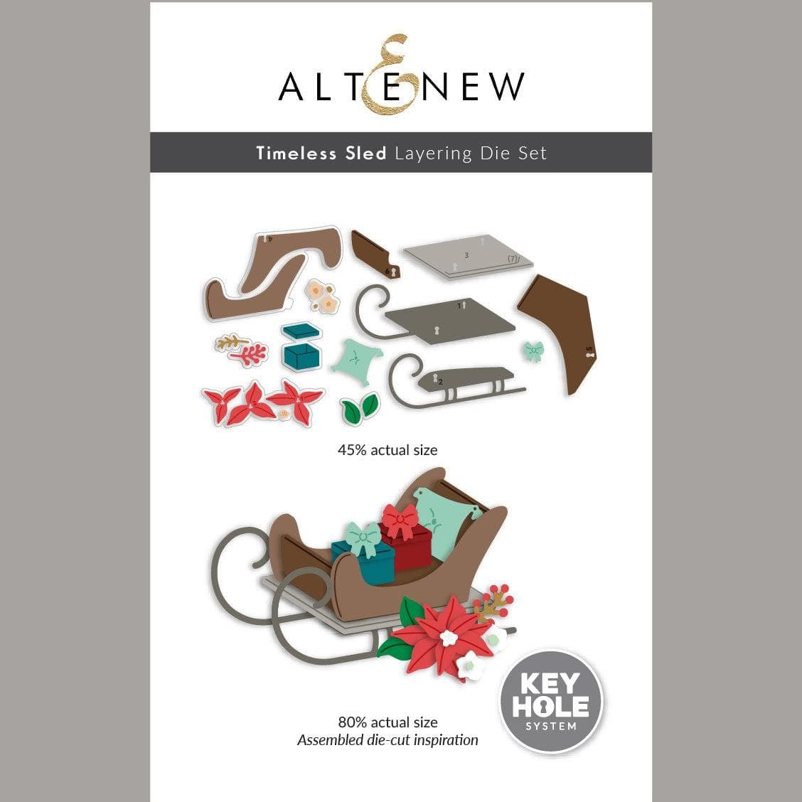 Altenew Timeless Sled Layering Die Set