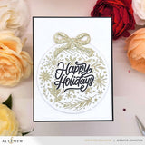 Altenew Zero-Waste: Ornamental Winter Pattern Die