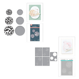 Disco Impressions Press Plate & Die Set plus Stencil Set Bundle - Shine Bright Collection by Carissa Wiley