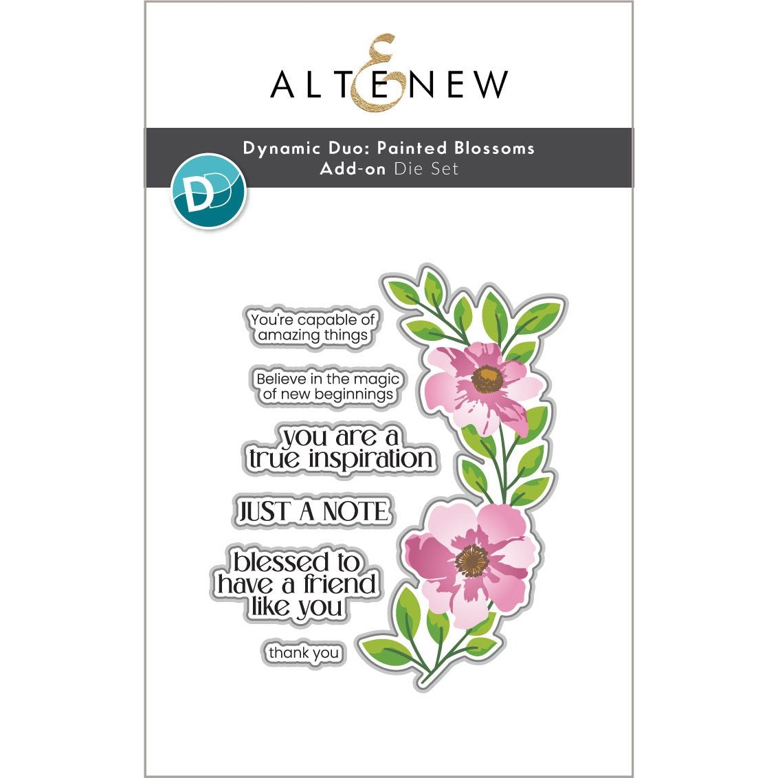 Altenew Dynamic Duo: Painted Blossoms & Add-on Die