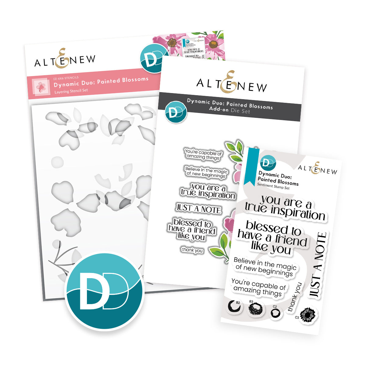 Altenew Dynamic Duo: Painted Blossoms & Add-on Die