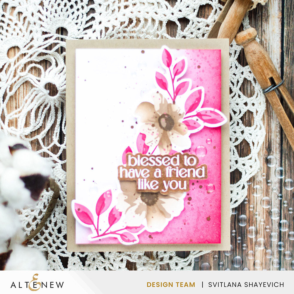 Altenew Dynamic Duo: Painted Blossoms & Add-on Die