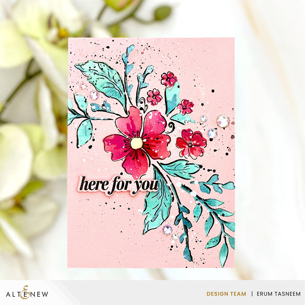 Altenew Dynamic Duo: Painted Floral Swag & Add-on Die Bundle
