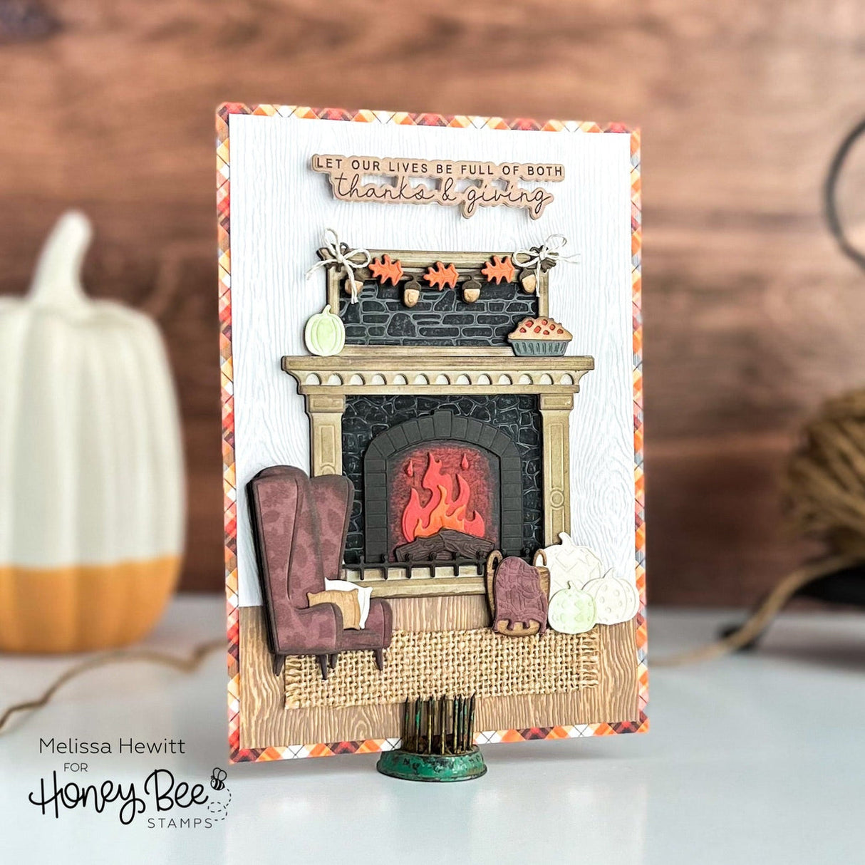 Honey Bee Lovely Layers: Fireplace - Honey Cuts