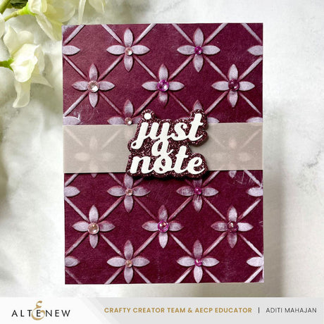 Altenew Petal Palooza 3D Embossing Folder