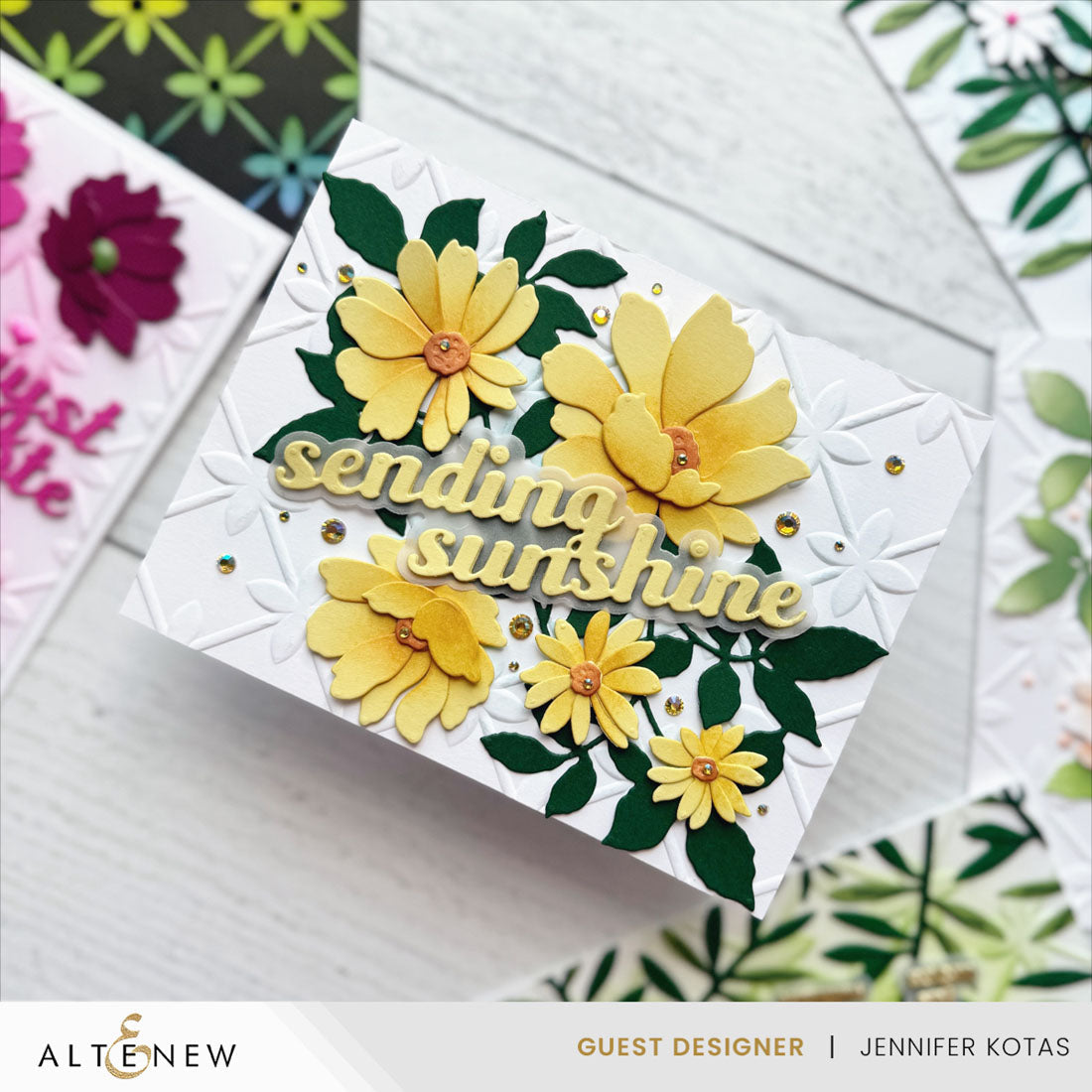 Altenew Petal Palooza 3D Embossing Folder