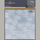 Altenew Wanderlust 3D Embossing Folder