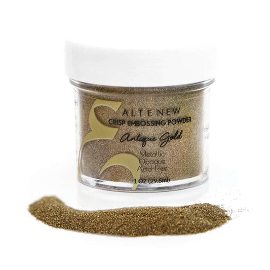 Altenew Antique Gold Crisp Embossing Powder