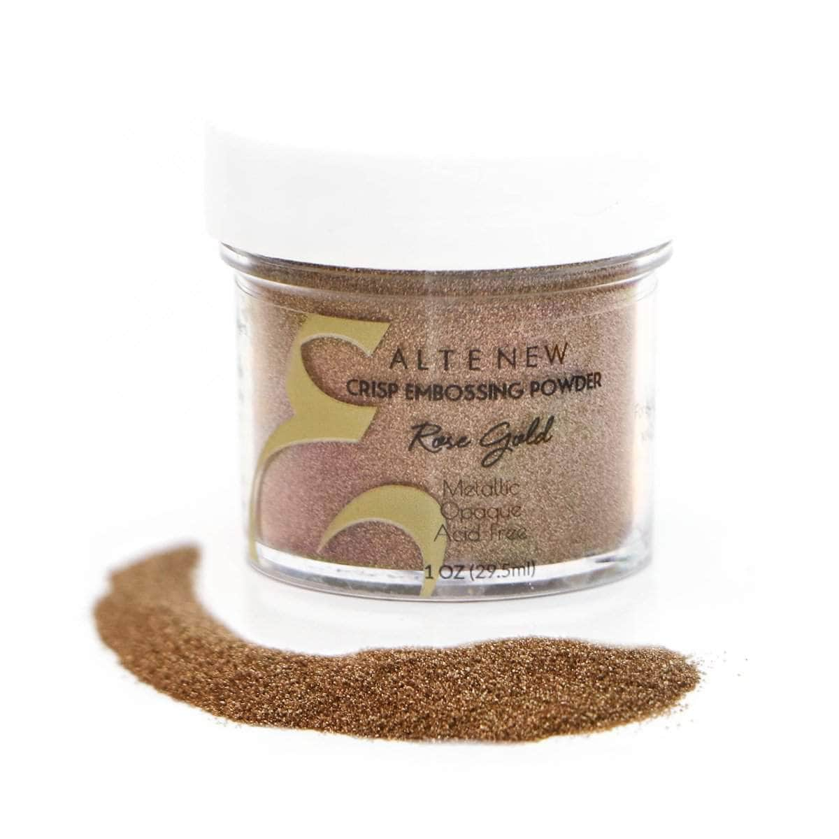 Altenew Rose Gold Crisp Embossing Powder