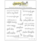 Honey Bee Stamps Get Well Soon Stamp & Honey Cuts Bundle