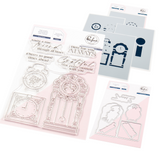 Pinkfresh Studio Good Times Stamp, Die & Stencil Bundle