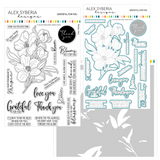 Alex Syberia Grateful for You Stamp, Die & Stencil Bundle