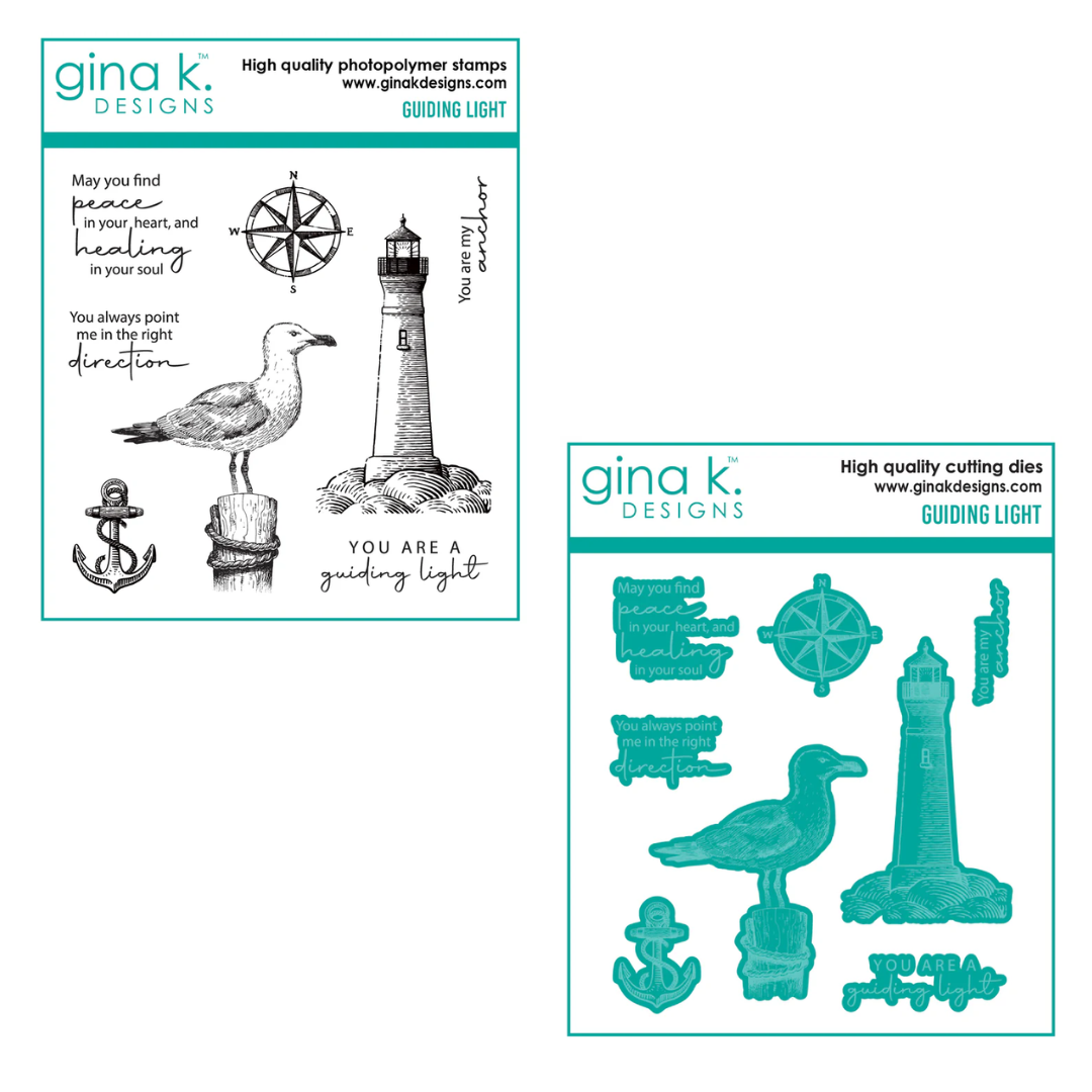 Gina K Designs Guiding Light Stamp & Die Bundle