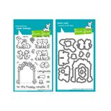 Lawn Fawn Happy Couples Stamp and Die Set Bundle