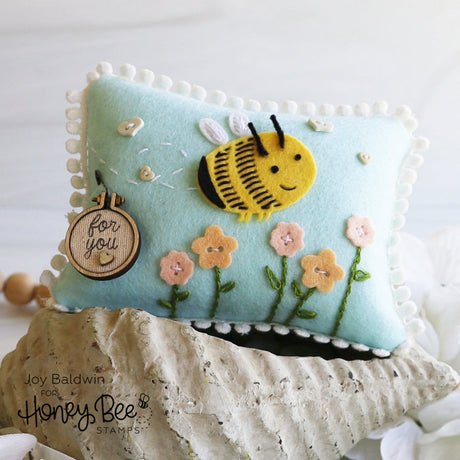 Honey Bee Stamps In Stitches: Buttons - Honey Cuts