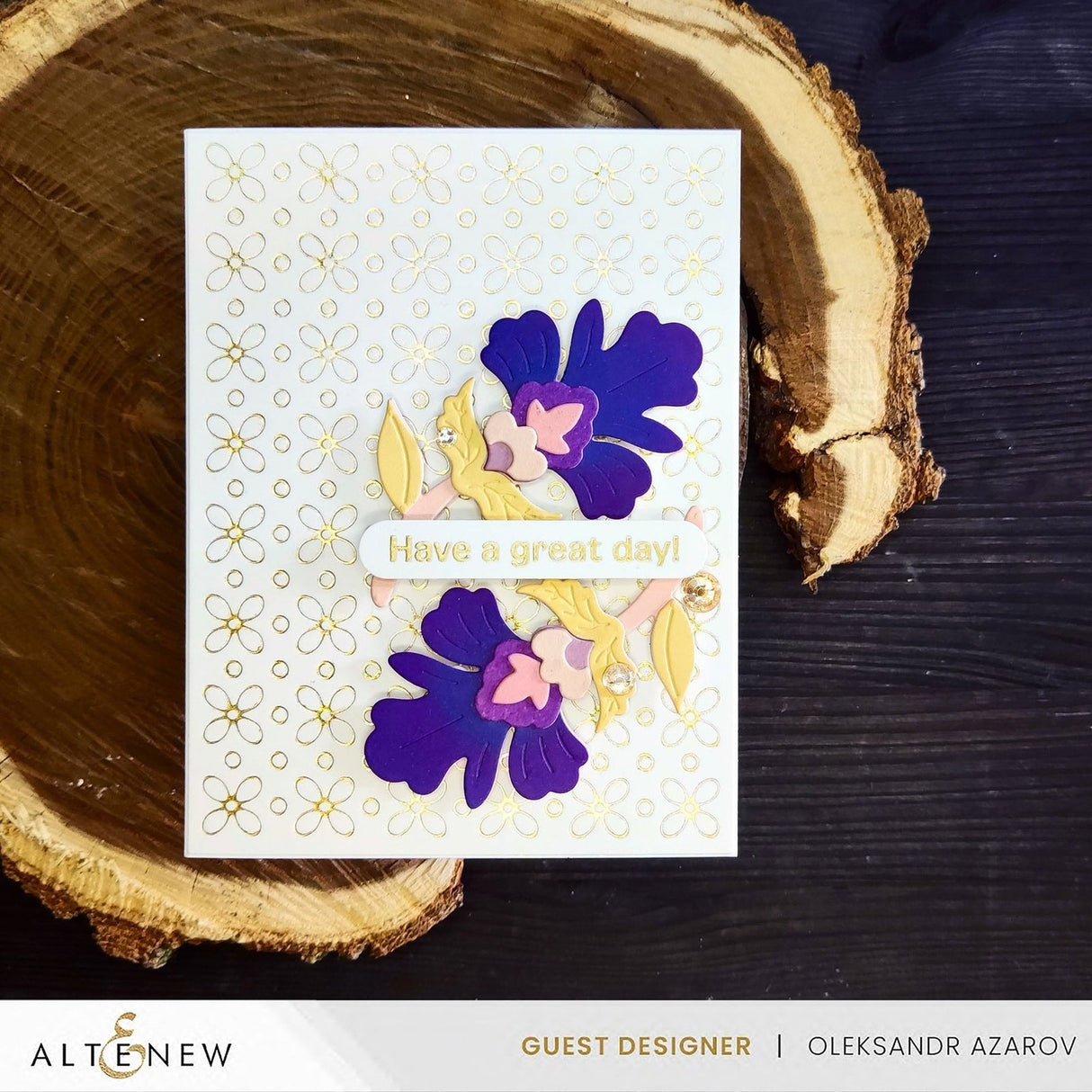 Altenew Petal Harmony Hot Foil Plate