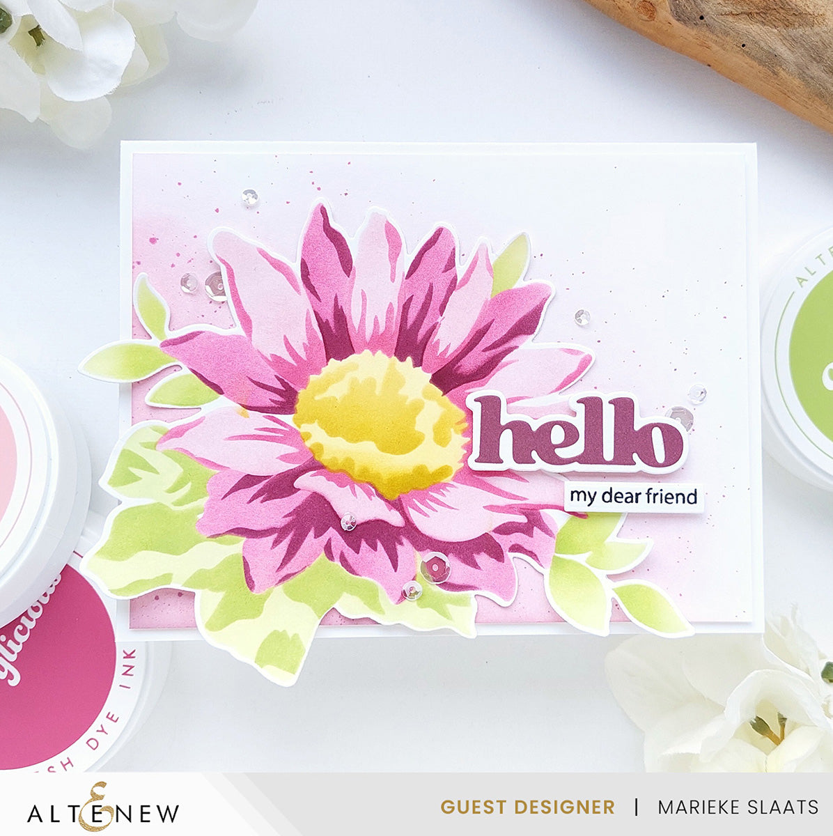 Altenew Rose Petal Fresh Dye Ink Mini Cube Set