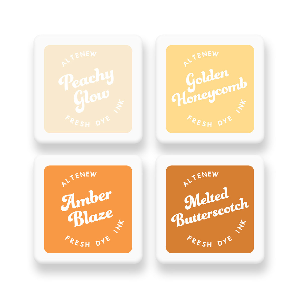 Altenew Sun-Kissed Delights Fresh Dye Ink Mini Cube Set