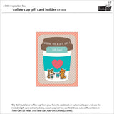 Lawn Fawn Coffee Cup Gift Card Holder