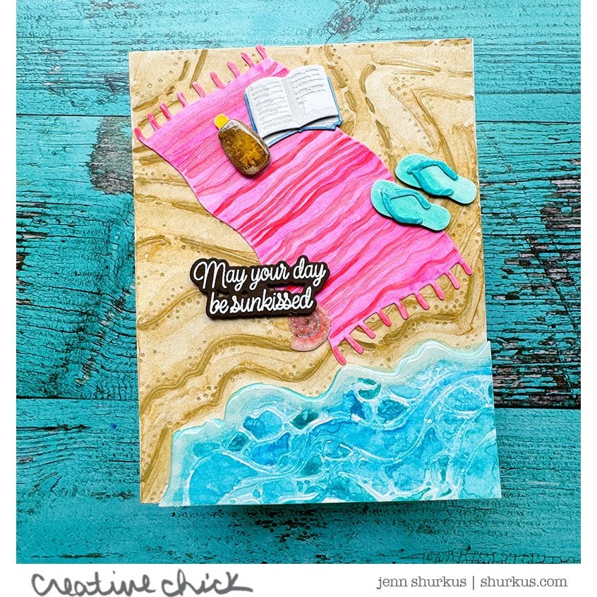 Honey Bee Stamps Lovely Layers: At the Beach - Honey Cuts