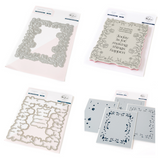 Pinkfresh Studio Making Things Happen Stamp, Die, Stencil & Press Plate Bundle