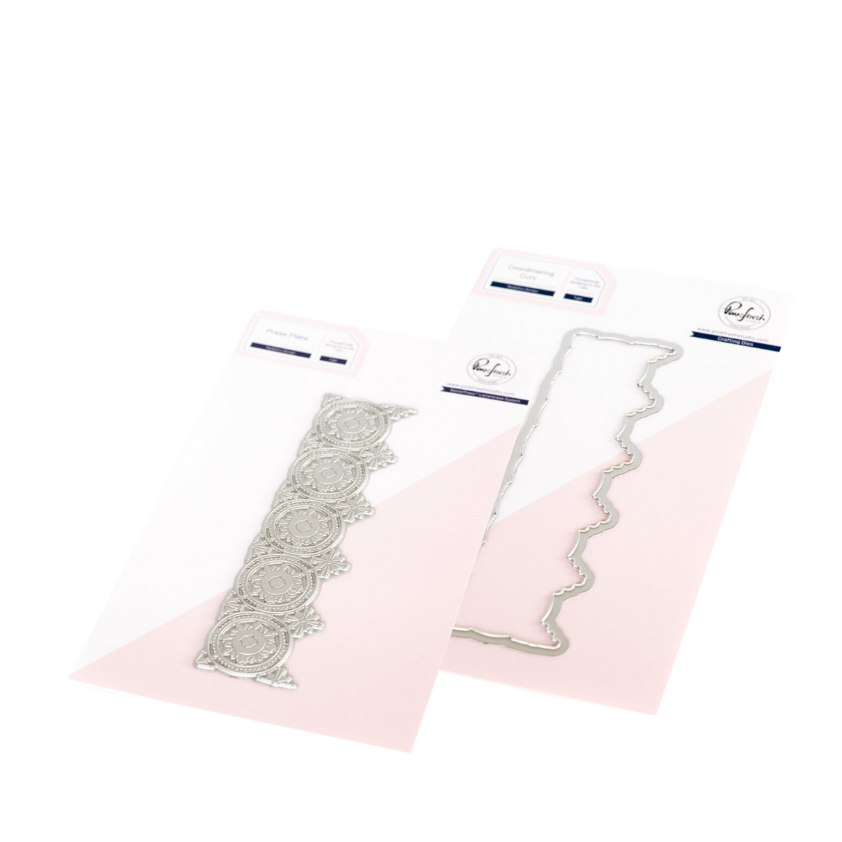 Pinkfresh Studio Medallion Border Press Plate & Die Set Bundle