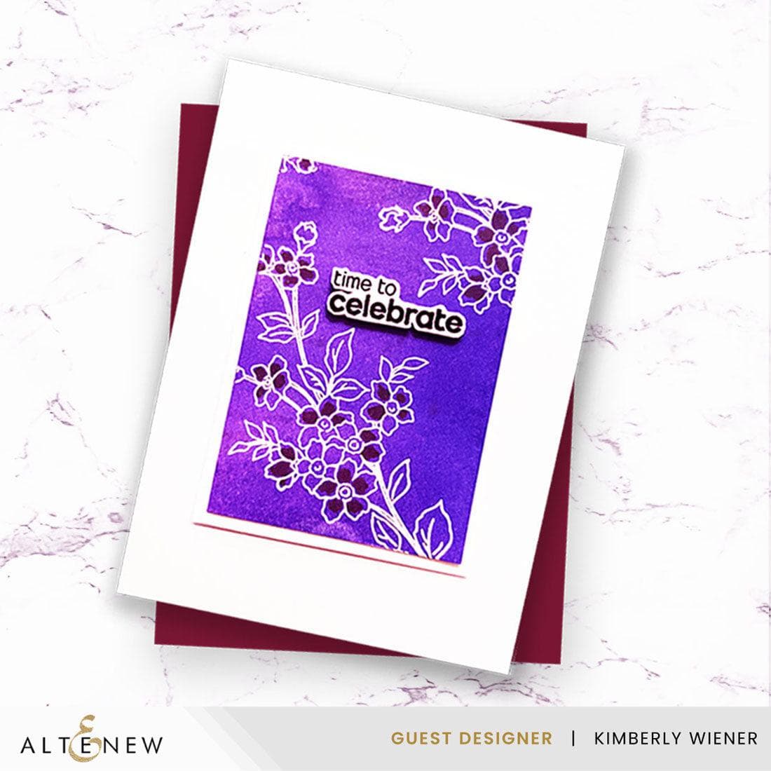 Altenew Mini Delight: Time to Celebrate Stamp & Die Set