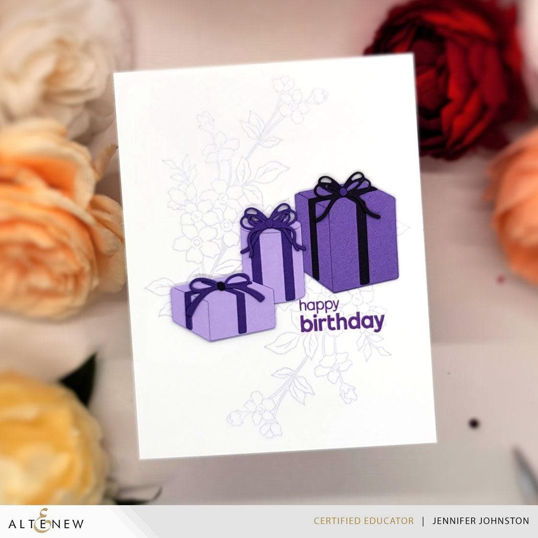Altenew Mini Delight: Time to Celebrate Stamp & Die Set