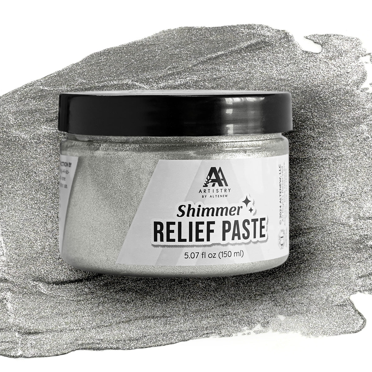 Altenew Shimmer Relief Paste - Antique Silver