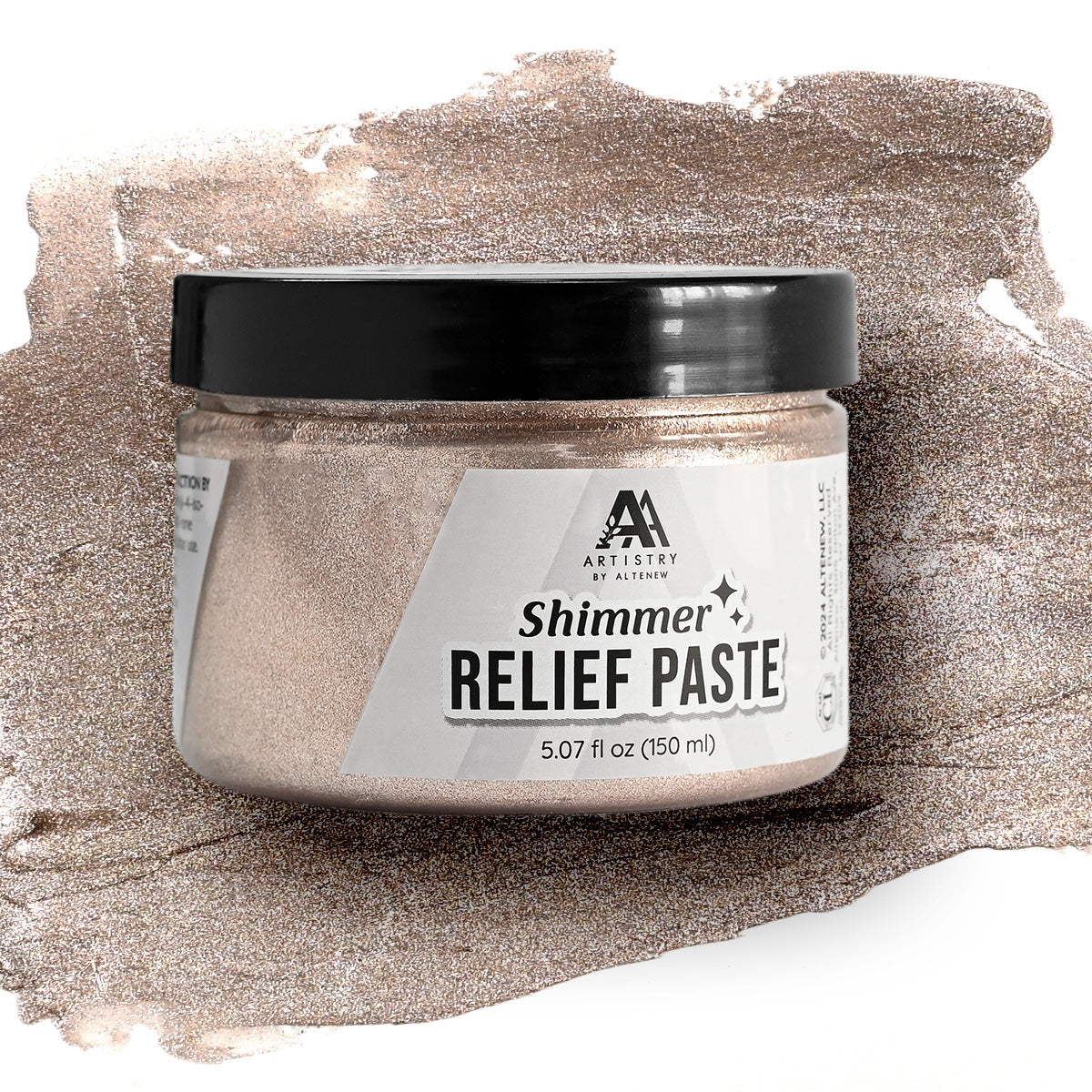 Altenew Shimmer Relief Paste - Rose Gold