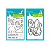 Lawn Fawn My Rainbow Stamp and Die Set Bundle