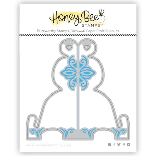 Honey Bee Ornate Card Stand - Honey Cuts