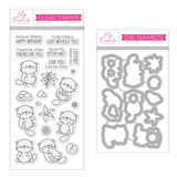 My Favorite Things JB Adorable Otters Stamp & Die Set Bundle