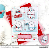 Pretty Pink Posh Valentines Ghost Friends Bundle