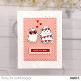 Pretty Pink Posh Valentines Ghost Friends Bundle