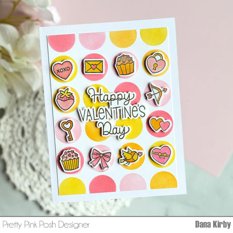 Pretty Pink Posh Valentine Icons Bundle