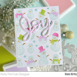 Pretty Pink Posh Large Joy Shadow Die Set