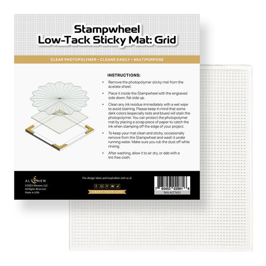 Altenew Stampwheel-Low Tack Sticky Mat: Grid