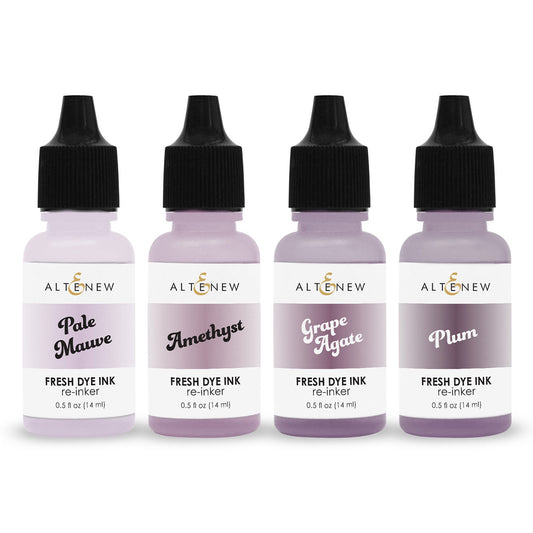 Altenew Sugarplums Fresh Dye Ink Re-inker - Complete Bundle